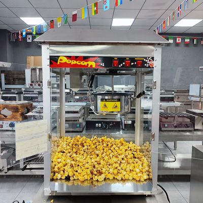 220-240V/50-60Hz kommerzielle Karamellpopcornmaschine mit Butterschmelzkapazität