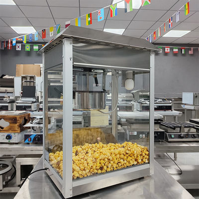 220-240V/50-60Hz kommerzielle Karamellpopcornmaschine mit Butterschmelzkapazität