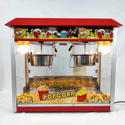 Industrielle Karamell Doppel Topf Popcorn-Maschine kommerzielle Popcorn-Macher für Ihre Veranstaltung