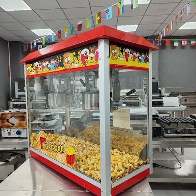 Industrielle Karamell Doppel Topf Popcorn-Maschine kommerzielle Popcorn-Macher für Ihre Veranstaltung