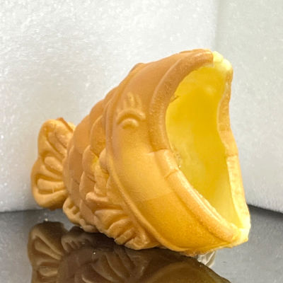 Doppel-Waffelmacher Eismaschine mit offenem Mund Fischform und Timer 0-10 Minuten