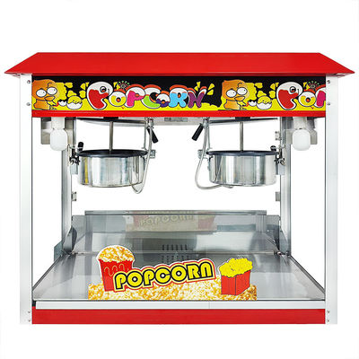 Industrielle Karamell Doppel Topf Popcorn-Maschine kommerzielle Popcorn-Macher für Ihre Veranstaltung
