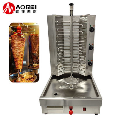 Elektrische 3 Brenner Edelstahl Shawarma Maschine Entfesseln Sie Ihr Lebensmittelgeschäft Potenzial