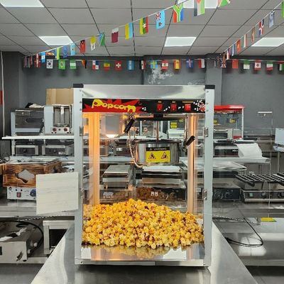 NO App-gesteuerte Edelstahl-Popcorn-Maschine für kommerzielle elektrische Popcorn