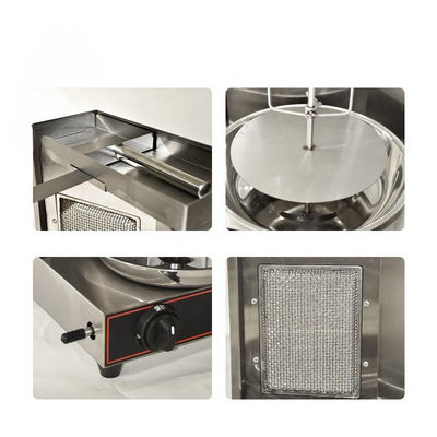 Shawarma-Maschine Gas 5400 kommerzielle professionelle Gas-Doner-Kebab-Maschine