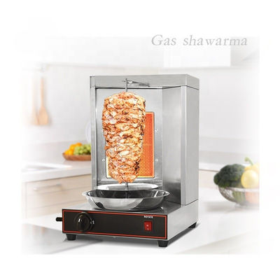 Shawarma-Maschine Gas 5400 kommerzielle professionelle Gas-Doner-Kebab-Maschine