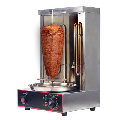 2 Brenner Elektrische vertikale Rotisserie Hühnerbroiler für die automatische Fleischproduktion