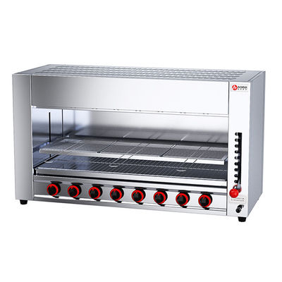 Stainless Steel Counter Top Gas Salamander Maschine mit 890*320*380mm Innengröße