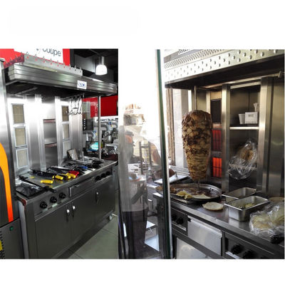High Power Grill Fleisch schnell und effizient Doner Kebab Shop Shawarma Machinery