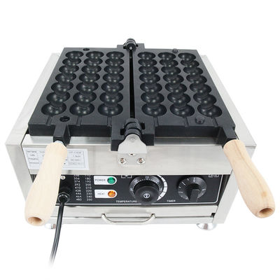Elektrische Takoyaki-Maschine Kugeln Backen Waffelmacher mit Temperaturbereich 50-300C