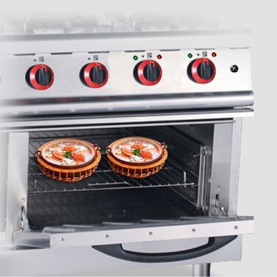 Multifunktionskochen 700 Serie 4 Brenner Gas Stehkocher mit Ofen