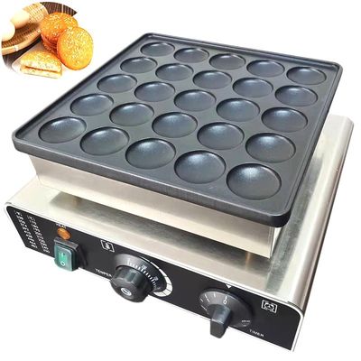 25-Loch-elektrische nichtklebende Mini-Waffelfabrik für köstliche Pfannkuchen und Muffins