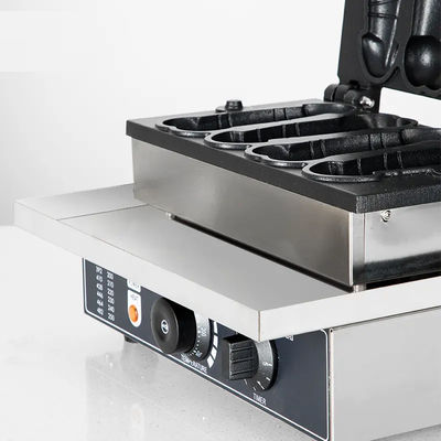 Grill- und Panini-Pressplatten Mini-Taiwan-Penis-Waffelfabrik für Snack-Food-Maschine