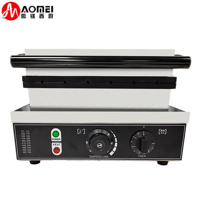 6 in 1 kommerzieller elektrischer Stock Waffeln Bäcker Küchenutensilien Snack Hot Dog Waffelmühle 7,5 kg