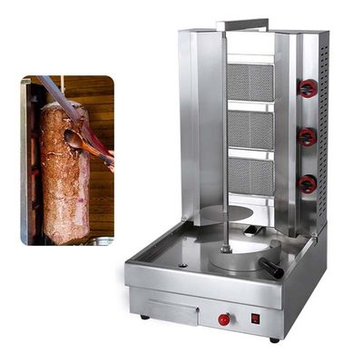 Automatische Stufe Automatische 4 Brenner Gas Huhn Shawarma Maschine Ihre Shawarma Lösung