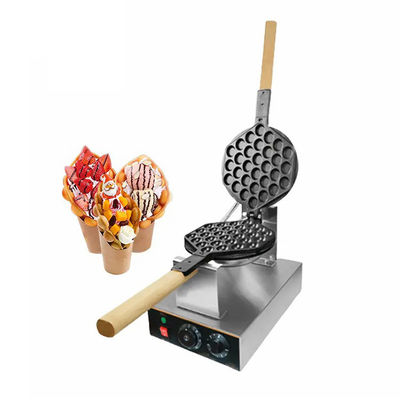 Drehbare nicht klebende Beschichtung Mini kommerzielle Doppel-Ei Waffelfabrik für den Außenbereich