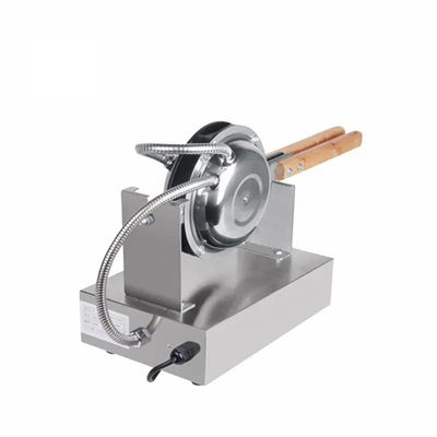 Drehbare nicht klebende Beschichtung Mini kommerzielle Doppel-Ei Waffelfabrik für den Außenbereich