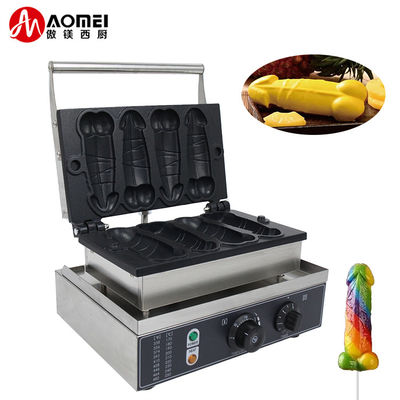 Edelstahl Bob Waffle Männer Dick Pen Waffera Penis Waffle Maker Maschine 10,6 KG