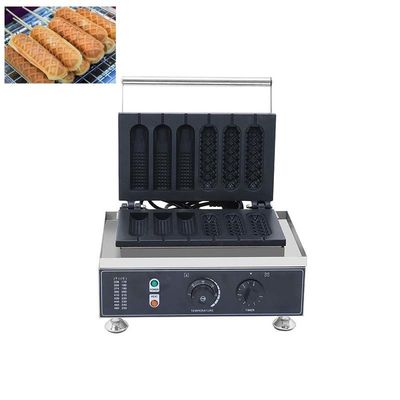 Hauswirtschaftliche Waffel-Hotdog-Stick-Waffel-Mais-Hund-Machmaschine AM-216 mit großer Kapazität