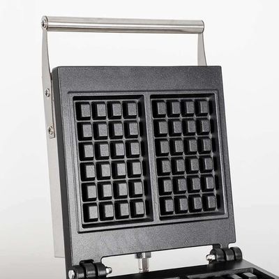 Lebensmittel- und Getränkegeschäfte Elektro-Quadratwaffelmaschine mit Einzel-/Doppelscheiben