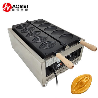 5pcs Kapazität kommerzielle Snack-Maschine für Cafés lustige Waffelmacher Mädchen Waffel Penis Waffel