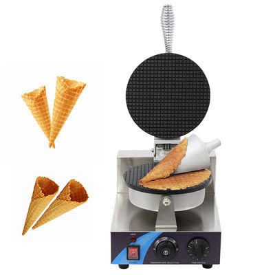 250*350*250mm kommerzielle Einplatten-Elektrische Eiscreme-Kegelmaschine für den Handel