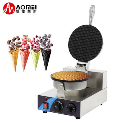 250*350*250mm kommerzielle Einplatten-Elektrische Eiscreme-Kegelmaschine für den Handel