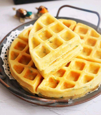Temperaturgesteuerte Waffelfabrikation Maschine Doppelkopf Waffelfabrikation aus Edelstahl