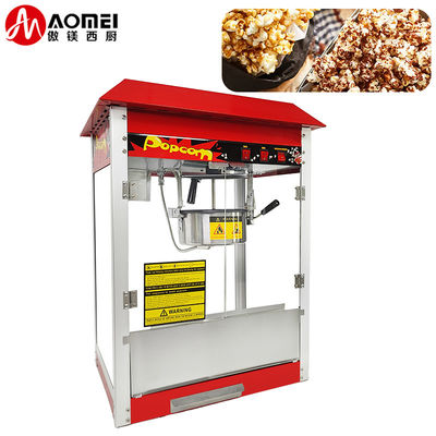 Elektrische Popcorn-Maschine für Snacks Rotkaramell-Popcorn-Maschine Anwendungsbereiche