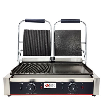 Elektro-Grill aus Edelstahl mit Stromquelle elektrisch