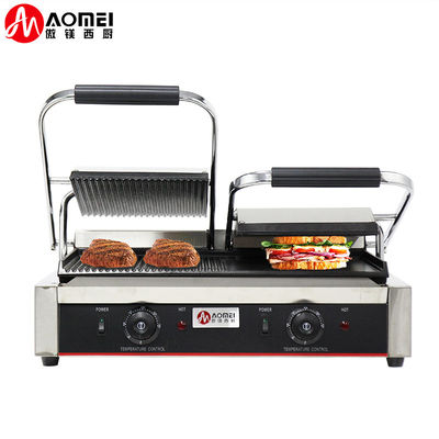 Elektro-Grill aus Edelstahl mit Stromquelle elektrisch