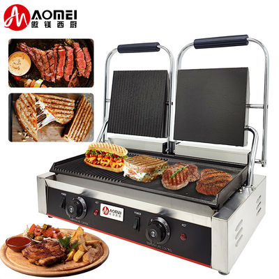 Elektro-Grill aus Edelstahl mit Stromquelle elektrisch