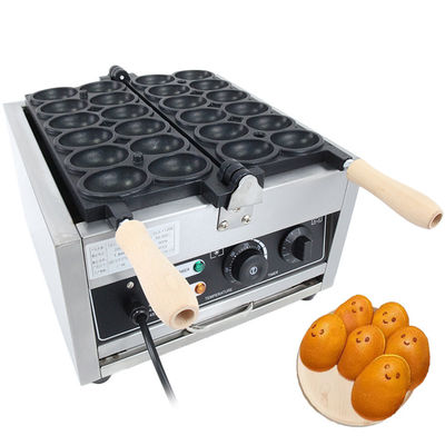 1800W elektrische nicht klebrige Waffelmaschine für Ei-Brot