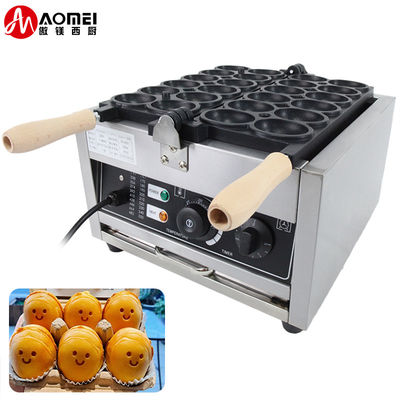 1800W elektrische nicht klebrige Waffelmaschine für Ei-Brot