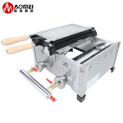 8.15 KG Nicht klebrig 14 Stück kleiner Fisch Waffelfabrikant Edelstahl Taiyaki Gasmaschine