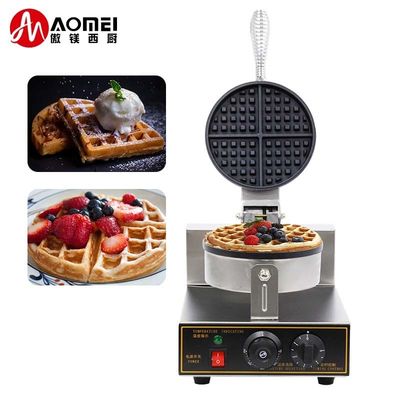 AM-206 Nonstick Quadrat Waffelfabrikator Langlebige Waffelfabrik für Homeycomb Waffeln