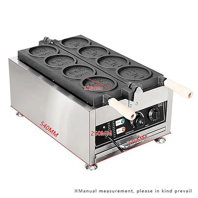 Hochproduktive kommerzielle elektrische Waffelmaschine für einfache Bedienung und Snackmaschinen