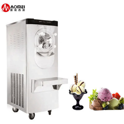 30-36L/H Gelato-Maschine Edelstahl Hart Eiscreme-Hersteller vertikaler Charge-Eisfrierer