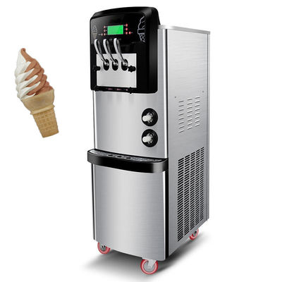 304 Edelstahl-Eismaschine mit drei Geschmacksrichtungen