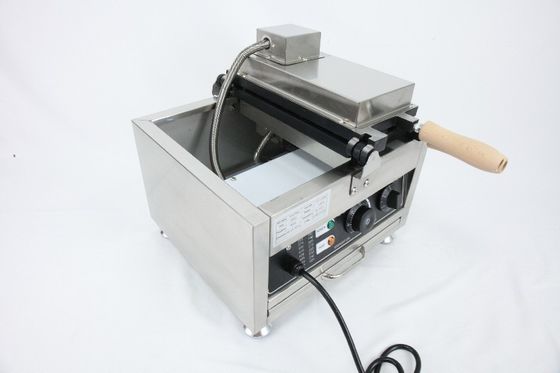Automatische nicht anhaftende Goldfischwaffelmaschine Hochproduktivität Fisch Tayaki Maker