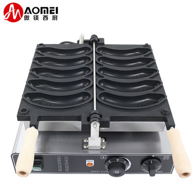 510x400x190mm Bananen Waffelfabrik 2023 Modell 5 Stück Kapazität Nonstick