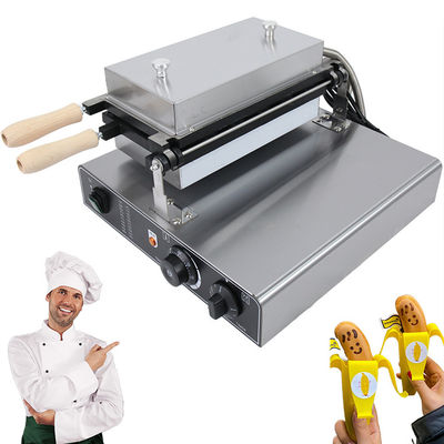 510x400x190mm Bananen Waffelfabrik 2023 Modell 5 Stück Kapazität Nonstick