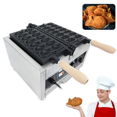 Sandwich Teller Fischform Waffelmaschine 14 Kuchen Taiyaki Elektrische Fastfood-Kuchen