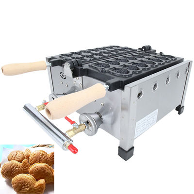 8kg Gas Power Taiyaki Waffelfabrik Modell AO-1104R für Bäckerei und Eis Snacks