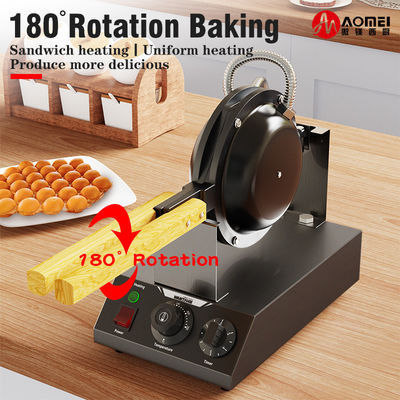 Kommerzielle Snack-Maschine Elektrische Eierkuchen-Pfannkuchen-Puffmaschine Samenmaschine Waffelmaschine
