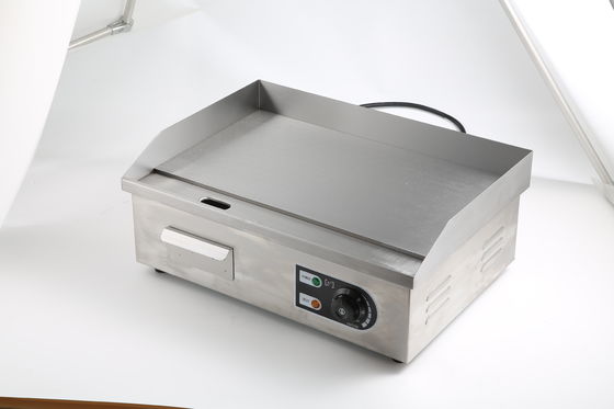 Elektrische Grills Grills mit Edelstahl Flat Top Plate Temperaturbereich 50-300C