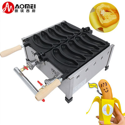 AM-05R Bananen Waffelfabrikanten für elektrische lange Waffeln
