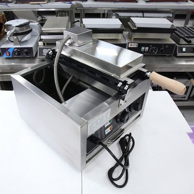 Sonstige Snackmaschinen Kommerzielle Bananenform Elektrische Waffel Wafermacher 370*365*260mm