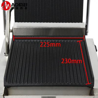 Kommerzielle Kontaktgrill für Zuhause oder Restaurant Panini Sandwich-Machmaschine 220V