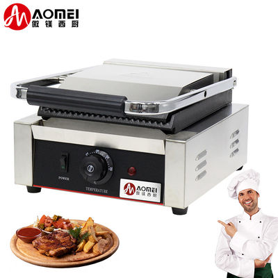 Kommerzielle Kontaktgrill für Zuhause oder Restaurant Panini Sandwich-Machmaschine 220V